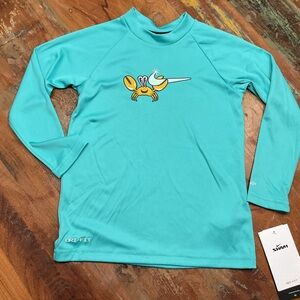 NWT Nike Kids Swim Shirt